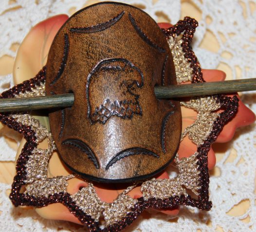 Haarschmuck Adler